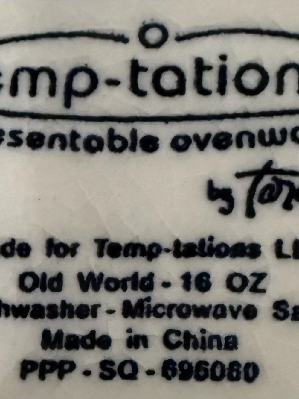 Temptations by Tara Old World Yellow Travel 7.5